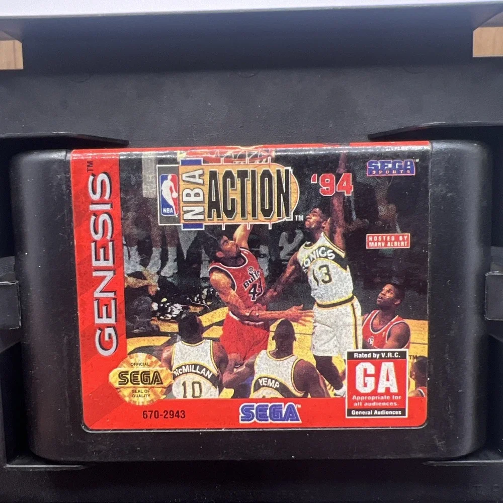 NBA Action 94 |  Sega Genesis |  Box and Cartridge  Only